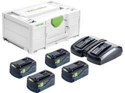 Festool 577710 Energy Set Sys 18V 4X5,0/Tcl6Duo Gb